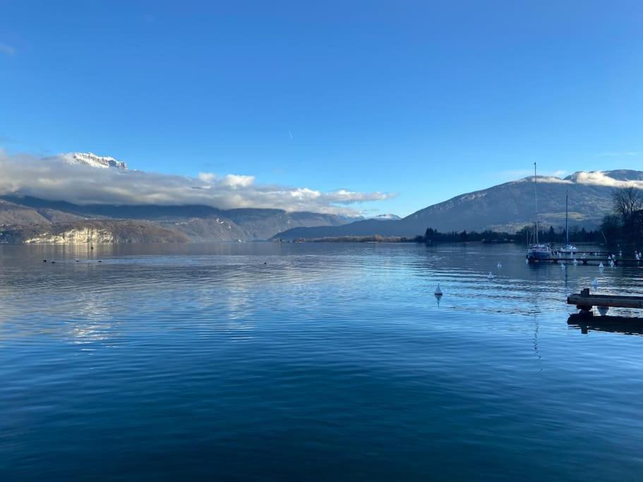 Bel Apt Terrasse A 2 Pas Du Lac Sévrier Eksteriør billede